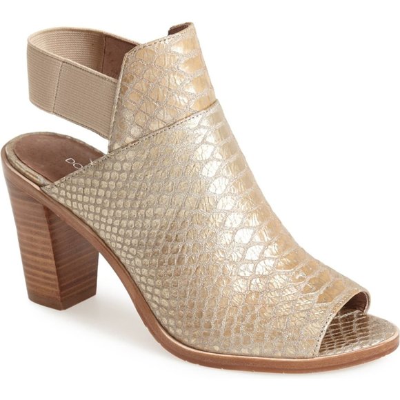 Donald J. Pliner Shoes - DONALD J PLINER Khloe Open Toe Leather Bootie 8.5